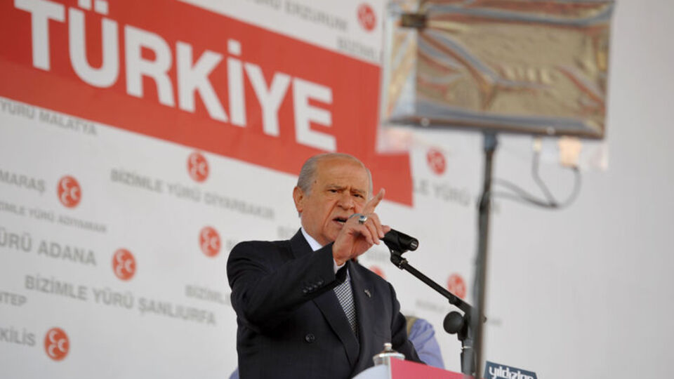 Devlet Bahçeli MHP'nin Kazlıçeşme mitinginde konuştu
