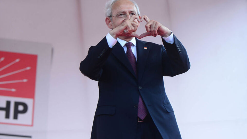 Mitingde ilginç anlar