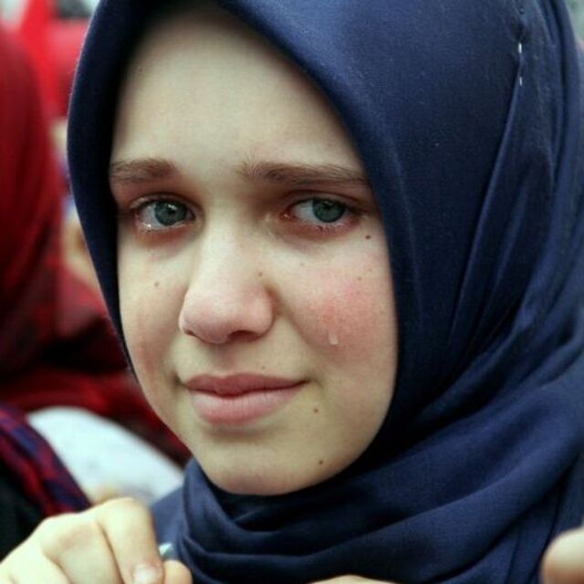Erdoğan okudu, o ağladı