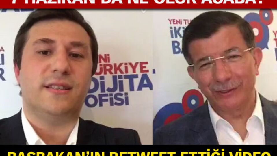 Başbakan'ın retweet ettiği video