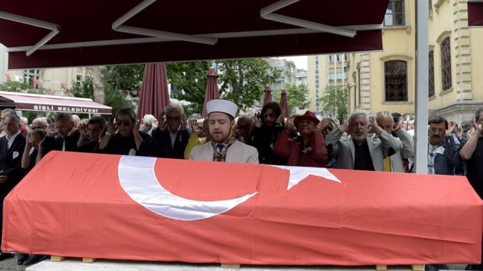 Usta sanatçıya veda