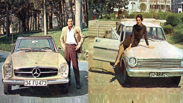 Yeşilçam ünlülerinin kullandığı otomobiller!