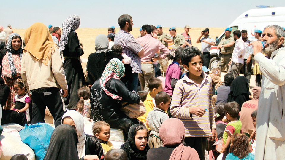 Sınırda Türkmen ailelerin dramı