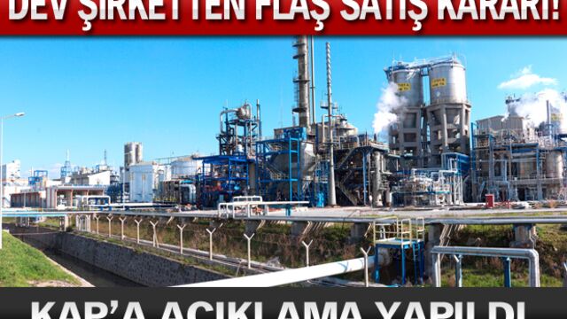 KAP'a açıklama yapıldı