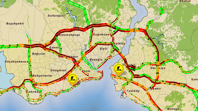 Kırmızı bile değil! Yola çıkacaklar dikkat!