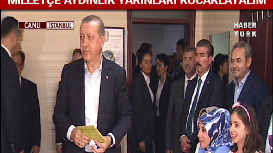 Cumhurbaşkanı Erdoğan oyunu kullandı