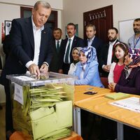 Erdoğan'ın oy kullandığı sandıktan hangi parti çıktı?