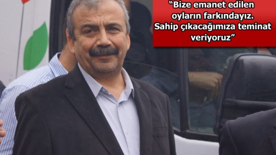 HDP'den ilk açıklama Sırrı Süreyya Önder'den