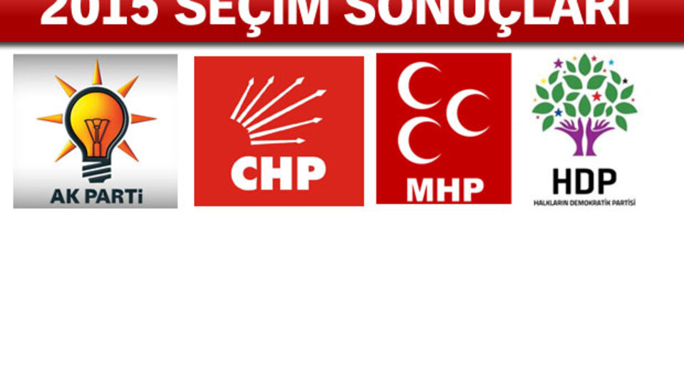 AK Parti, CHP, MHP ve HDP'nin en yüksek oy oranına ulaştığı şehirler!