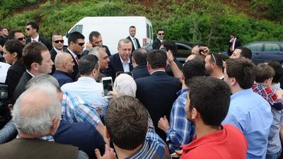 Cumhurbaşkanı Diriliş setinde!