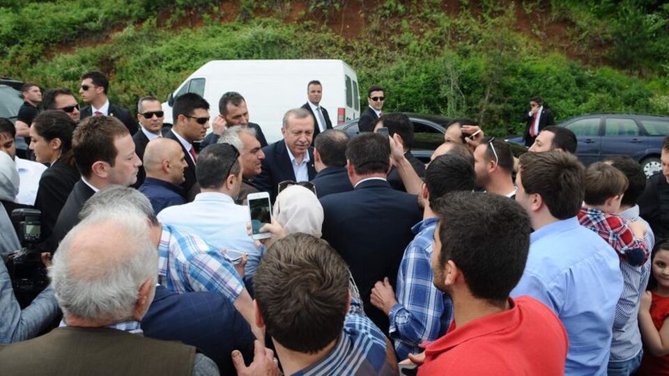 Cumhurbaşkanı Diriliş setinde!