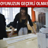 Oyunuzun geçerli olması için...
