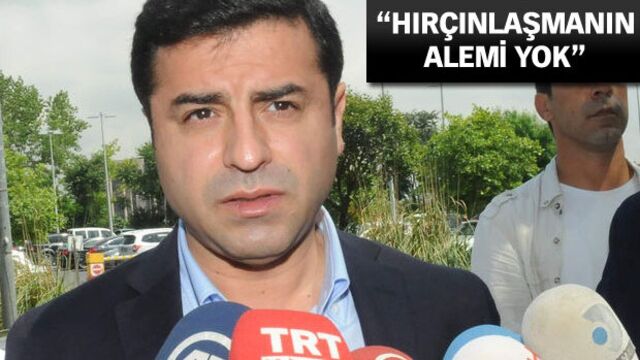 Demirtaş'tan Yalçın Akdoğan'a yanıt