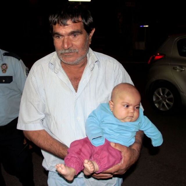 5 aylık bebeği bırakıp kaçtılar
