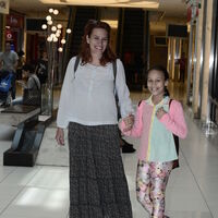 Anne kız alışverişte