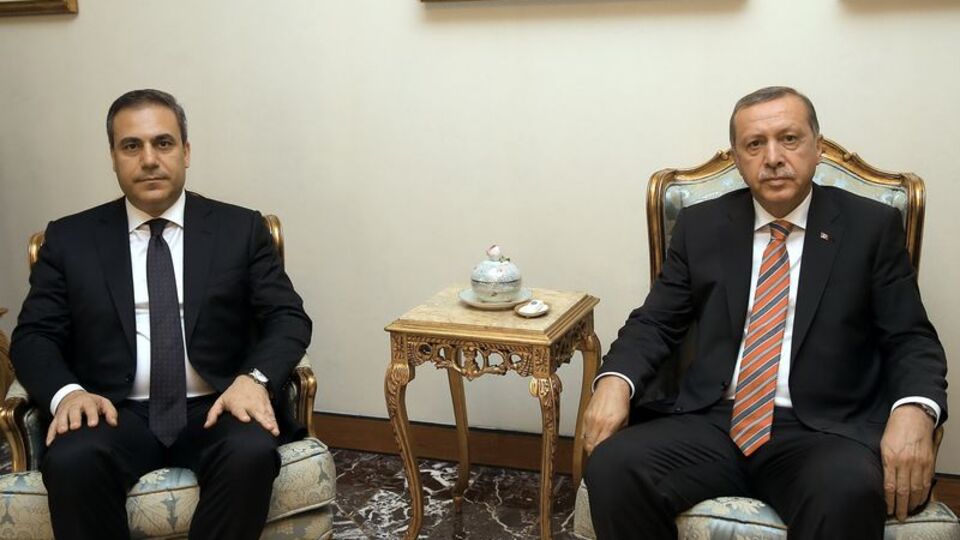 Cumhurbaşkanı Erdoğan MİT Müsteşarı Hakan Fidan ile görüştü