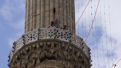 Mahyalar hazırlanıyor