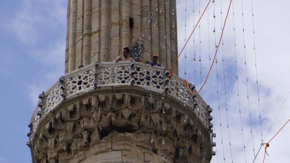 Mahyalar hazırlanıyor