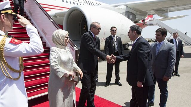 Cumhurbaşkanı Erdoğan, Bakü'de