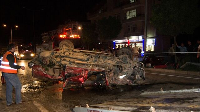 Samsun'da zincirleme kaza!