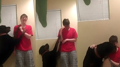 Kendine zarar vermesin diye her şeyi yaptı!