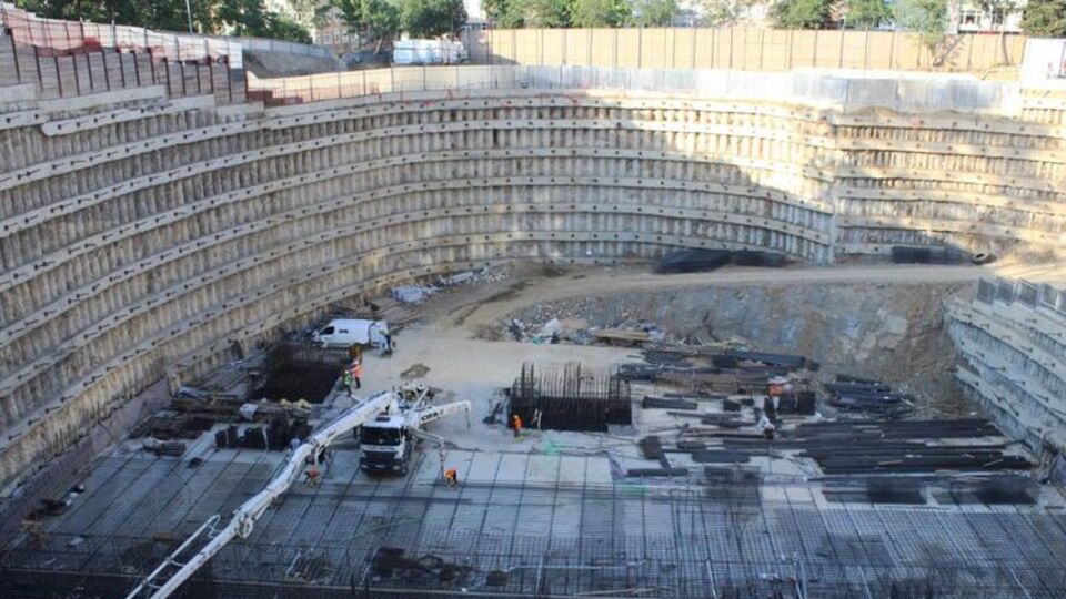 VakıfBank'ın Spor Sarayı yükseliyor