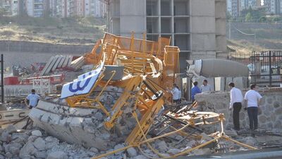 İnşaat şantiyesinden acı haber!
