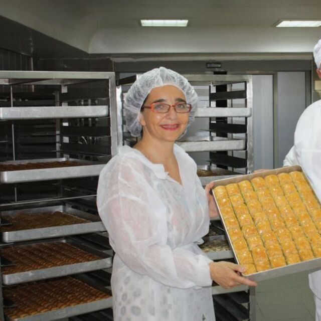 "Baklava yapmak çok zormuş"