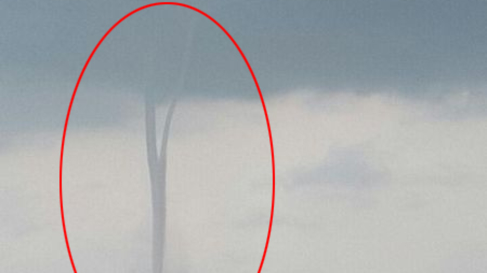 İstanbul'da korkutan iki dev hortum