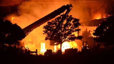 Kimya deposunda patlama!