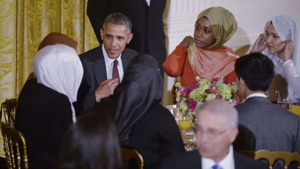 Obama Müslümanlarla iftar yemeğinde