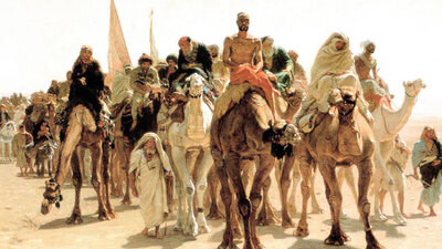 Kendileri değil ama saçları hacı oldu!