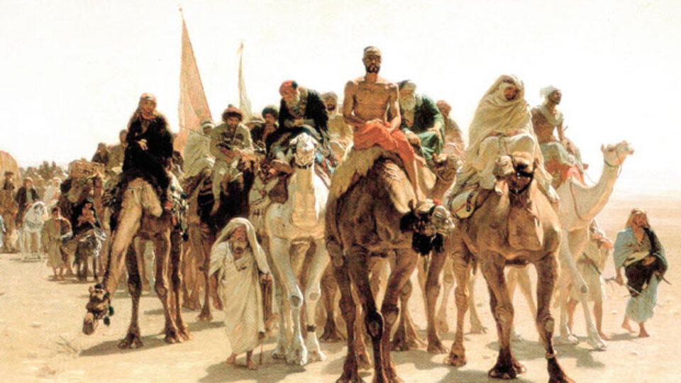 Kendileri değil ama saçları hacı oldu!