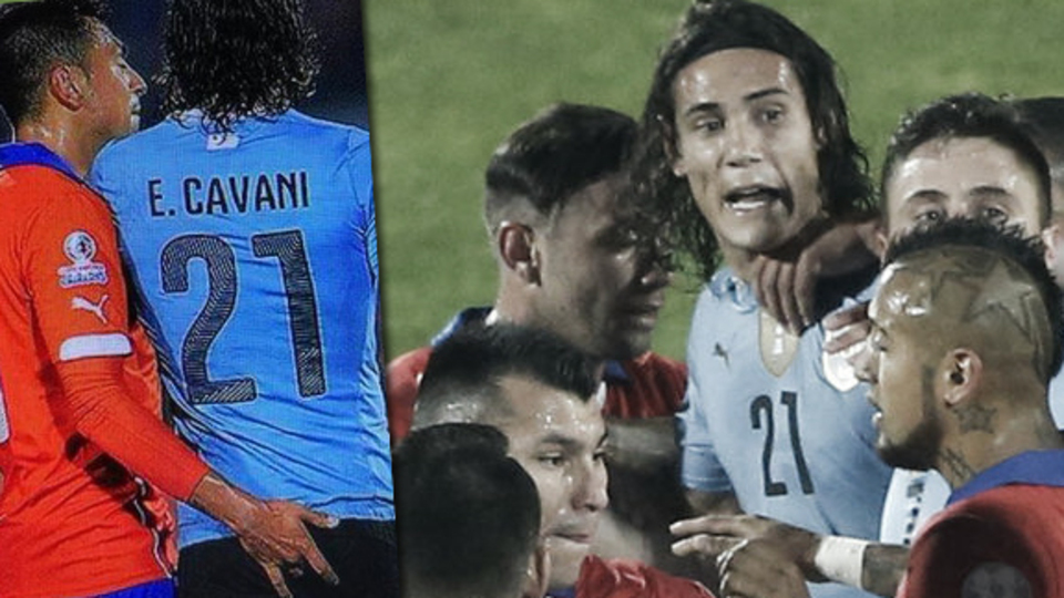 Cavani'ye taciz!