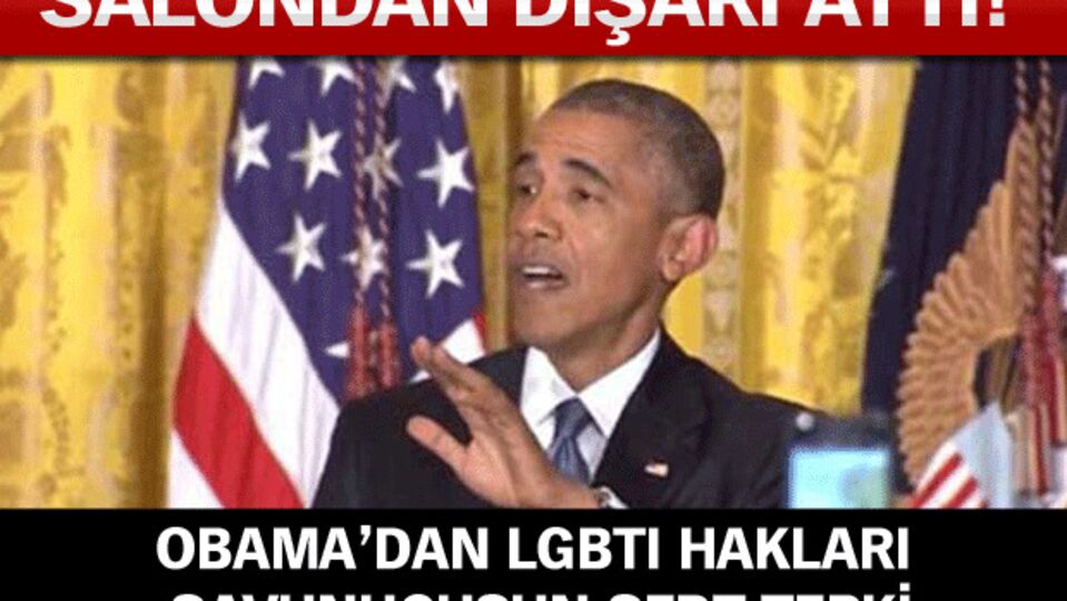 Obama'dan transeksüel kadına sert tepki!