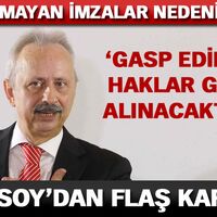 Haluk Ulusoy'dan flaş karar