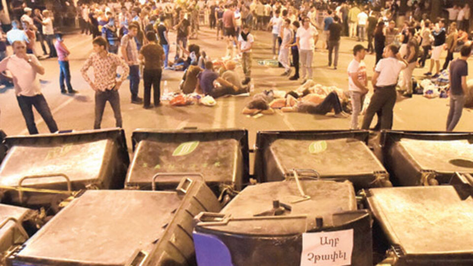 Erivan'ın Gezi'sinden 3 talep çıktı