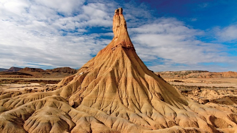 Bardenas Avrupa'nın ortasındaki çöl