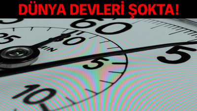 Saatler 1 saniye geri alınıyor!