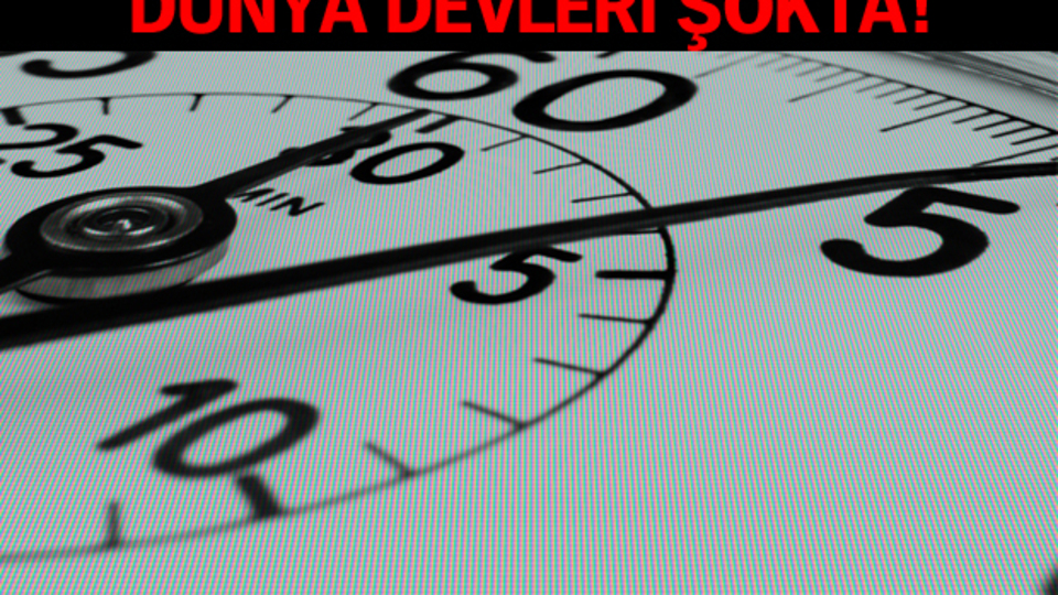 Saatler 1 saniye geri alınıyor!