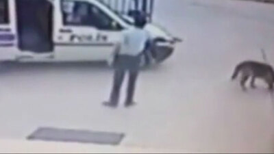 Bu korkunç olay karakolun bahçesinde yaşandı