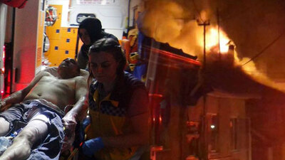 Eşi evi terk edince gözü döndü!