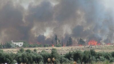Sınırdaki IŞİD bölgesinde hareketlilik