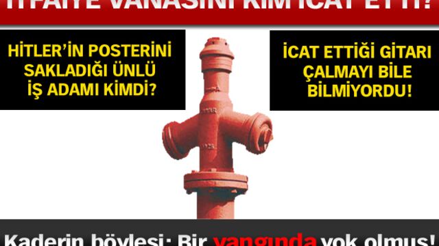İtfaiye vanasını kim icat etti?