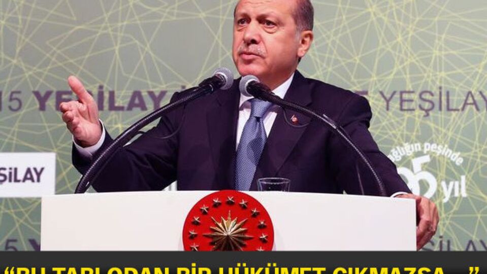 "Bu tablodan bir hükümet çıkmazsa..."