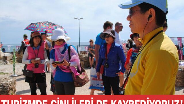 Turizmde Çinlileri de kaybediyoruz!