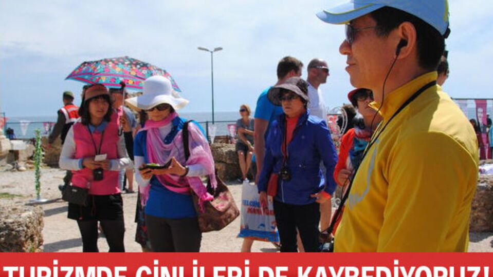 Turizmde Çinlileri de kaybediyoruz!