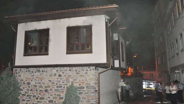 Tarihi aşevinde yangın!