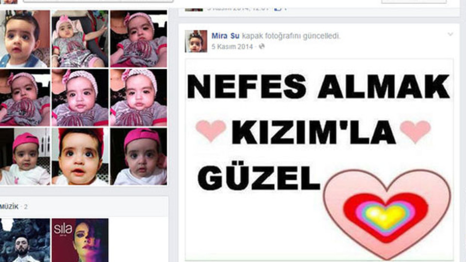 "Nefes almak kızımla güzel"