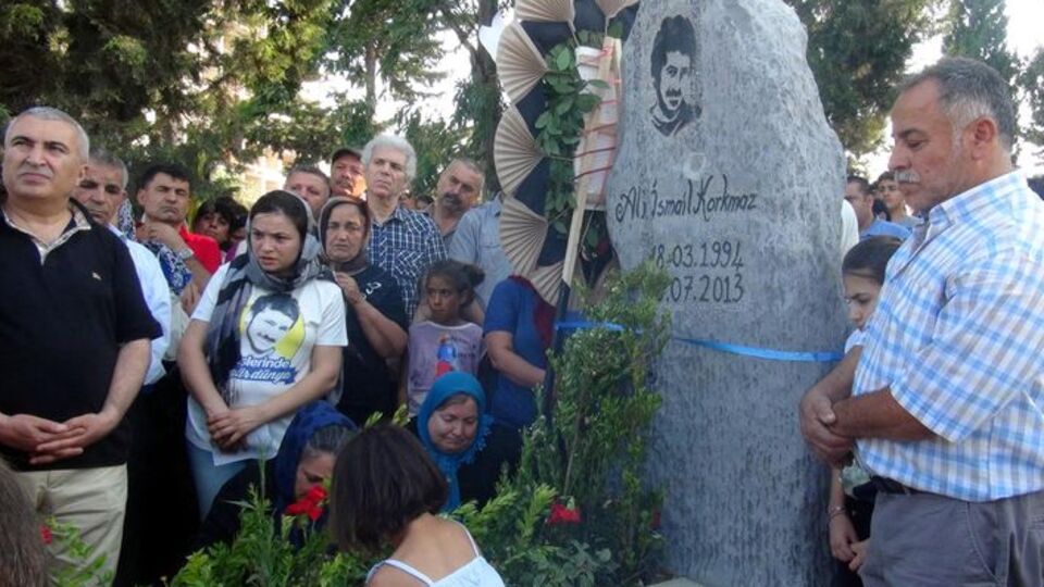 Ali İsmail Korkmaz mezarı başında anıldı